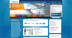 Desktop Screenshot of gama29.fr